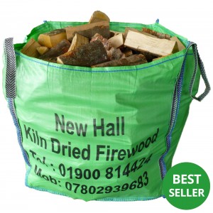 Large Bulk Bags - Kiln Dried Mixed Hardwoods - Bulk bag dimensions 85 cm x 85 cm - WS601/00001